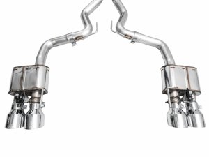 Ford Mustang Performance Exhaust - AWE Tuning - SwitchPath Cat Back - Chrome Silver - 2024+